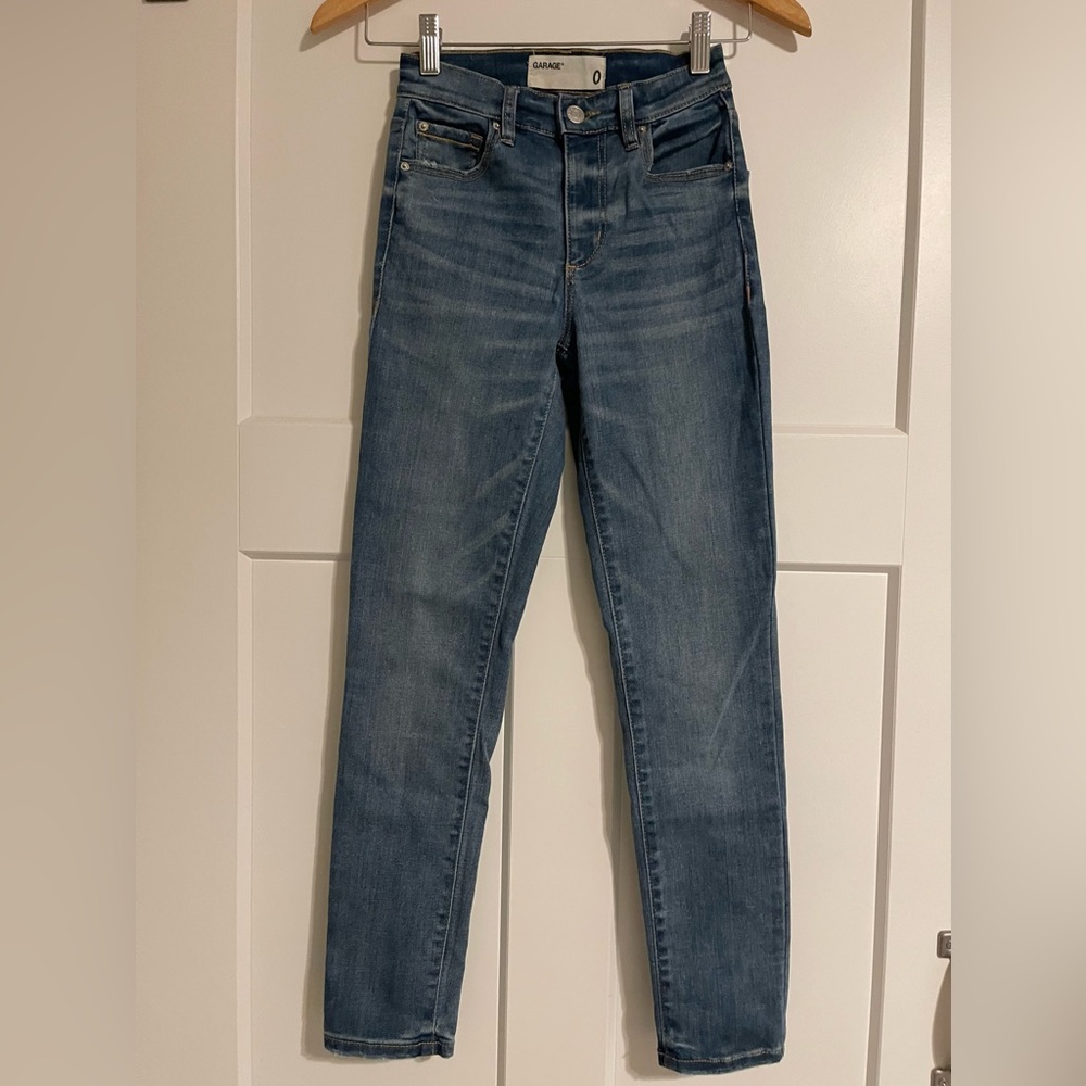 Garage High Waisted Skinny Jeans